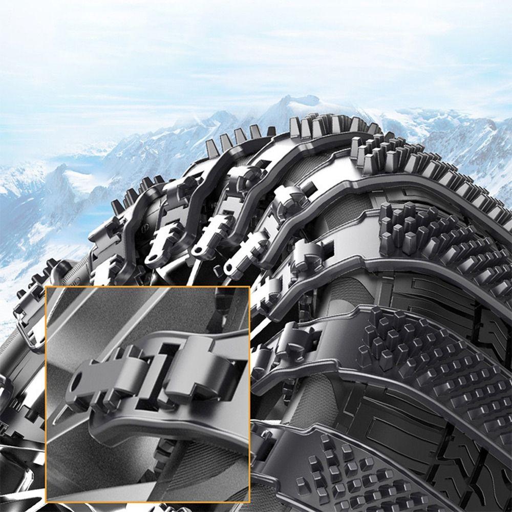 1PC Adjustable Car Snow Chains Anti-Skid Auto Tire Wheels Chains Car Tire Chains  For Car Truck SUV