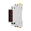 3 Phase Din Rail Voltmeter Ammeter, Digital Energy Meter with 3 Sensors,AC80‑500V 1‑100A Current Power Meter