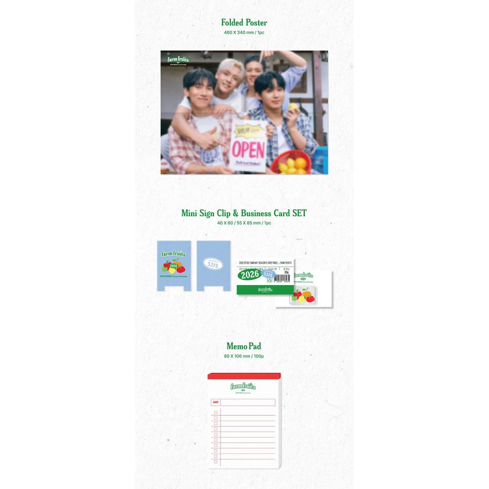 [Pre-order] BTOB - 2026 Seasons Greetings [farm Fruits]