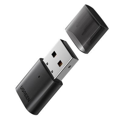 Adaptador Transmissor Receptor Bluetooth 5.0 USBA Preto