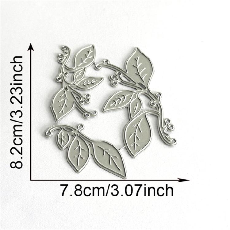 Leaves Cutting Dies Embossing Stencils  for Photo Journal Scrapbooking Card Decorations Carbon Steel Die Cuts