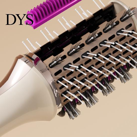 Hair Styler Brush 3-In-1 Blow Dryer Brush, Frizz Control Blowout Fast Volumizing Hot Air Drying Styling Portable for Women