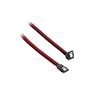 Câble SATA - CABLEMOD - MODMESH - 60 cm - Rouge sang - Angle droit