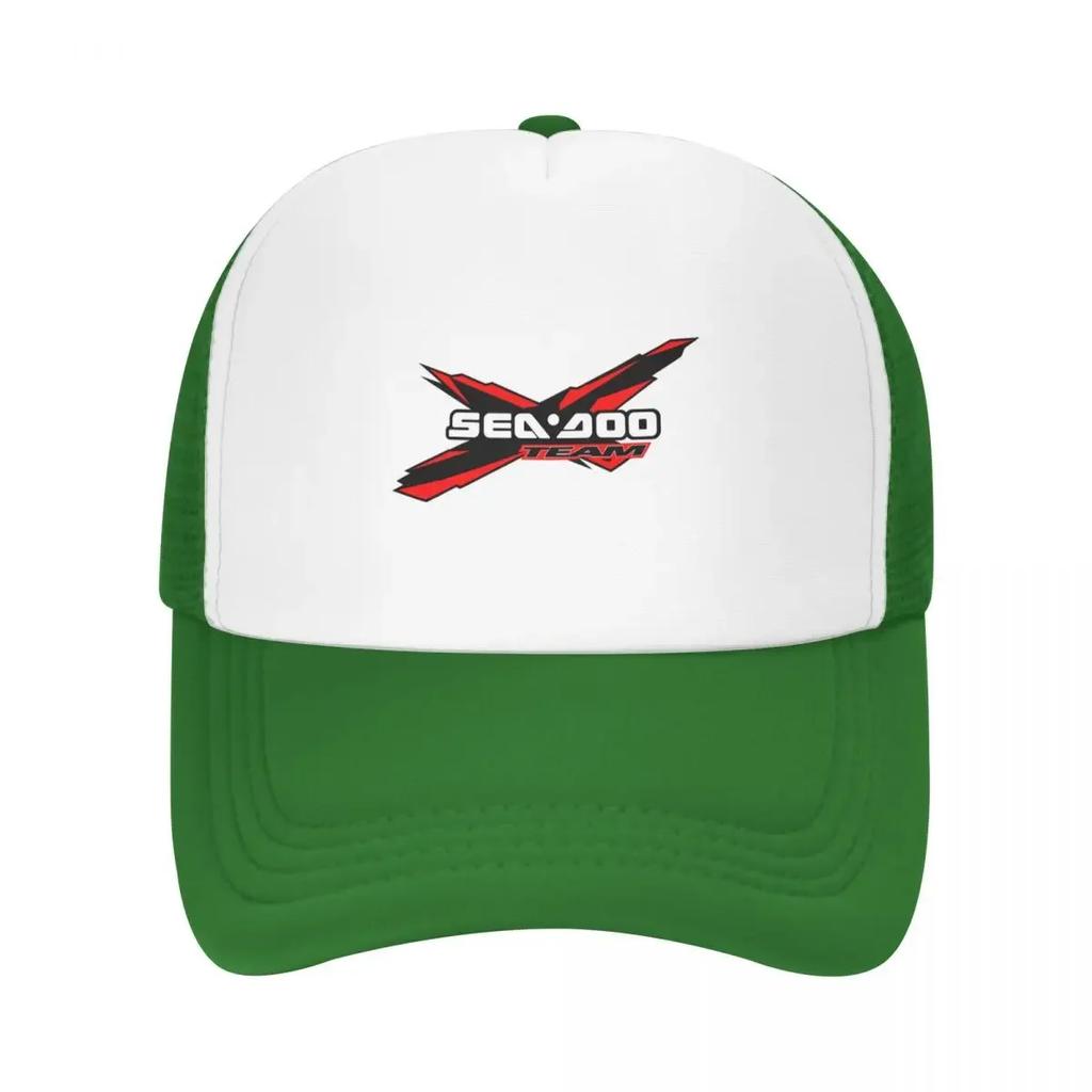 Sea Doo Team Rxt Brt Logo Marine Racing PerforUnisexce Baseball Cap Trucker Hats Breathable Summer