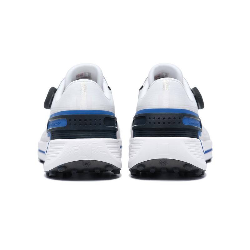 Li-Ning 1990 Eagle Style Sports Comfortable Wear-Resistant Breathable Low-Top Golf Shoes Men sneaker Standard-White AGFV003-5