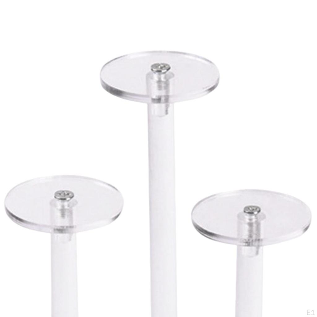 Transparent Pendant Display Rack Towers Acrylic for Birthday