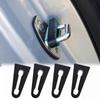 4Pcs Wear-resistant Car Door Lock Shock Absorber Pads Silent Damping Buffer Anti-collision Seal Auto Modification Parts