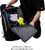Nittaku Table Tennis Upright 34L Vertical Shape for Easy NK7530 Backpack, Daypack, Approx. Capacity, Self-Standing, Gray,