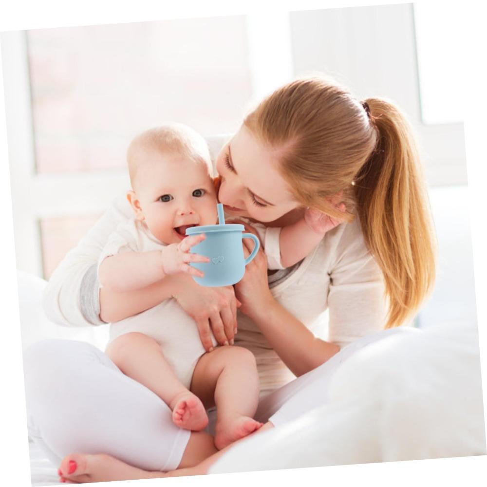 Hrnečky na krmení pro miminka Anti-Hot Sippy Cup Nový kelímek na vodu