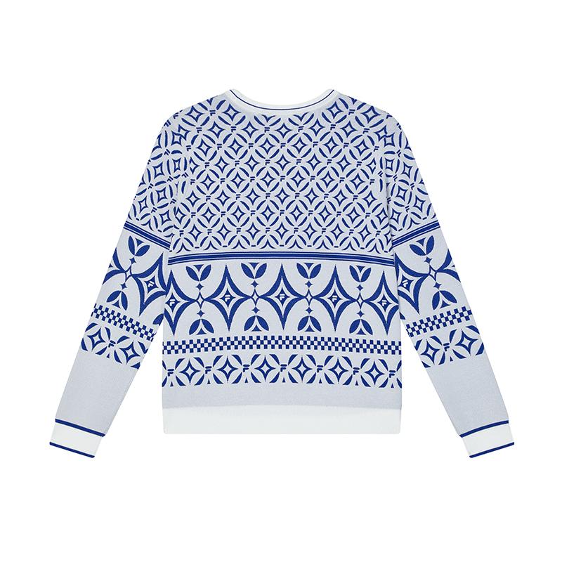 

New FILA Knitwear Women s Angora Blue F11W431409FRB 165/84A/M