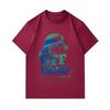 Men's 100% Cotton Crew Neck Short Sleeve T-Shirt, Off Road Extreme Adventure Offroad Vehicle Print Casual Comfortable Breathable Tee for Outdoor Enthu