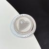 Leather Heart-Shaped Magnetic Phone Holder & Mirror with Finger Ring