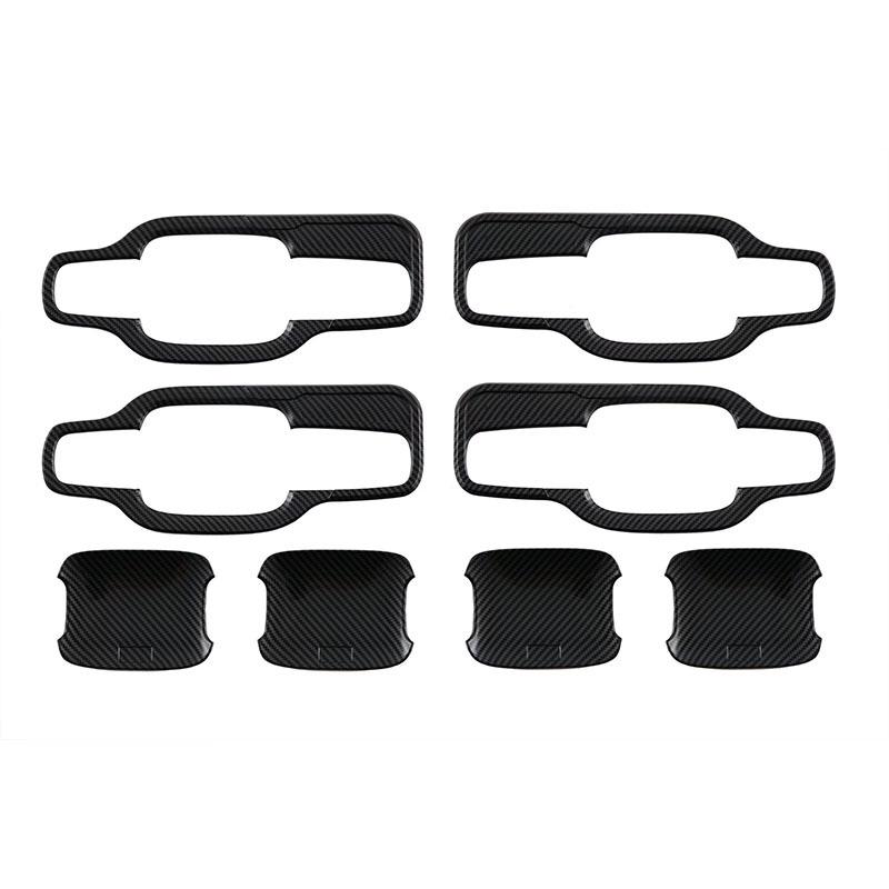 21-24 Ford Ranger Interior & Exterior Trim Kit: Mirror, Door Bowl, Handle, Fuel Cap, Armrest, Shift Lever