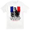 Napoleon Bonaparte French Flag White T-Shirt