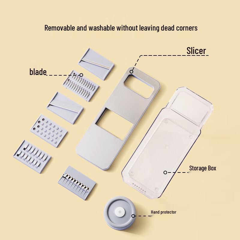 Jingdongzao Multi-functional Vegetable Slicer & Grater