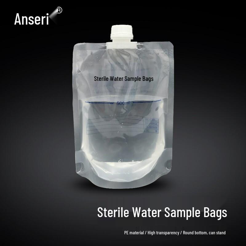 Ancero Sterile Water Sample Bag, 500ml, Thiosulfate