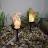Lumină Solară de Grădină Angel din Rășină Nouă, Lumini Solare de Grădină cu LED de Exterior Impermeabile, Decor