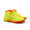 Li-Ning Attack Rebound Shock Absorption Breathable Non-Slip High-Top Badminton Shoes Unisex Sneakers Fluorescent-Bright-Green AYAN015-4