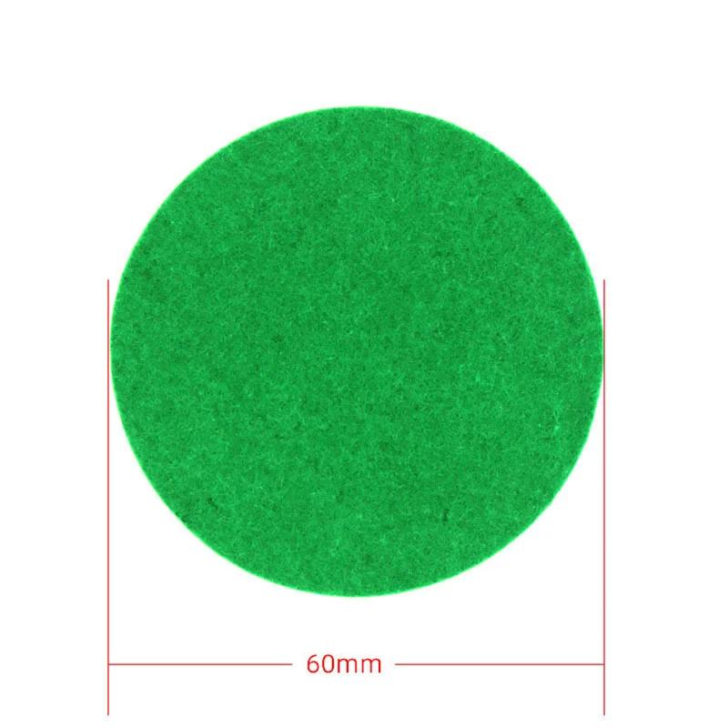 

10Pcs 60mm 74mm 94mm Air Hockey Table Felt Pushers Replacement Felt Pads Gear
