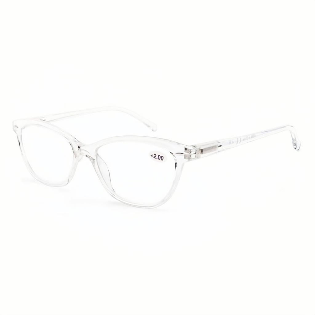 Reading Glasses For Women Personality Cat Eye Reader Rivet Decorative Frame Amplifier For Presbyopic glasses Fashion Ladies