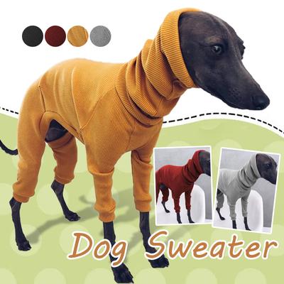 Winter Puppy Dog Jumper Sweater Warm Coat Outwear Jacket For Greyhound Whippet Pet Knitted Pullover Jumper