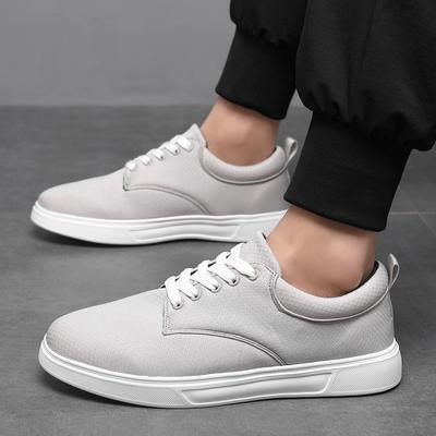 Men's Canvas Shoes Casual Sports Shoes for Men White Fashion Designer Platform Shoes Soft Sole Walking Sneakers Tenis Masculino
