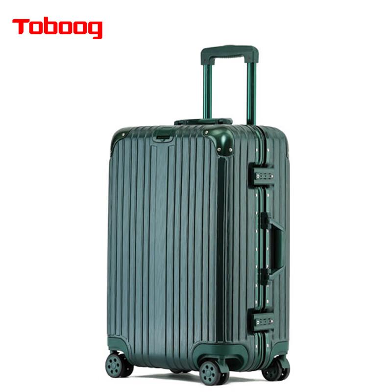 TOBOOG A1830 Aluminum Frame Suitcase