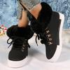 Winter New Fur Snow Boots Designer Brand Luxury Women High Shoes Characteristic Real  Rabbit Hair Warm Warm Size 43 Women Shoes