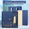 Custom Logo Cultural Creative Notebook & Wooden Bookmark Gift Set