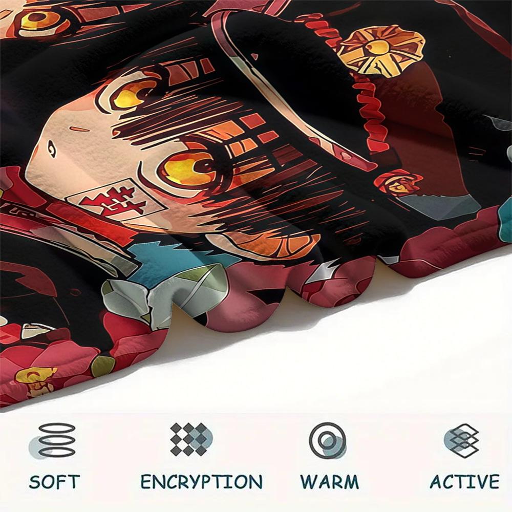 Toilet‑Bound Hanako‑kun2 Flannel Blanket, High quality Comfortable for All Seasons, Home Decor, Warmth and Comfort