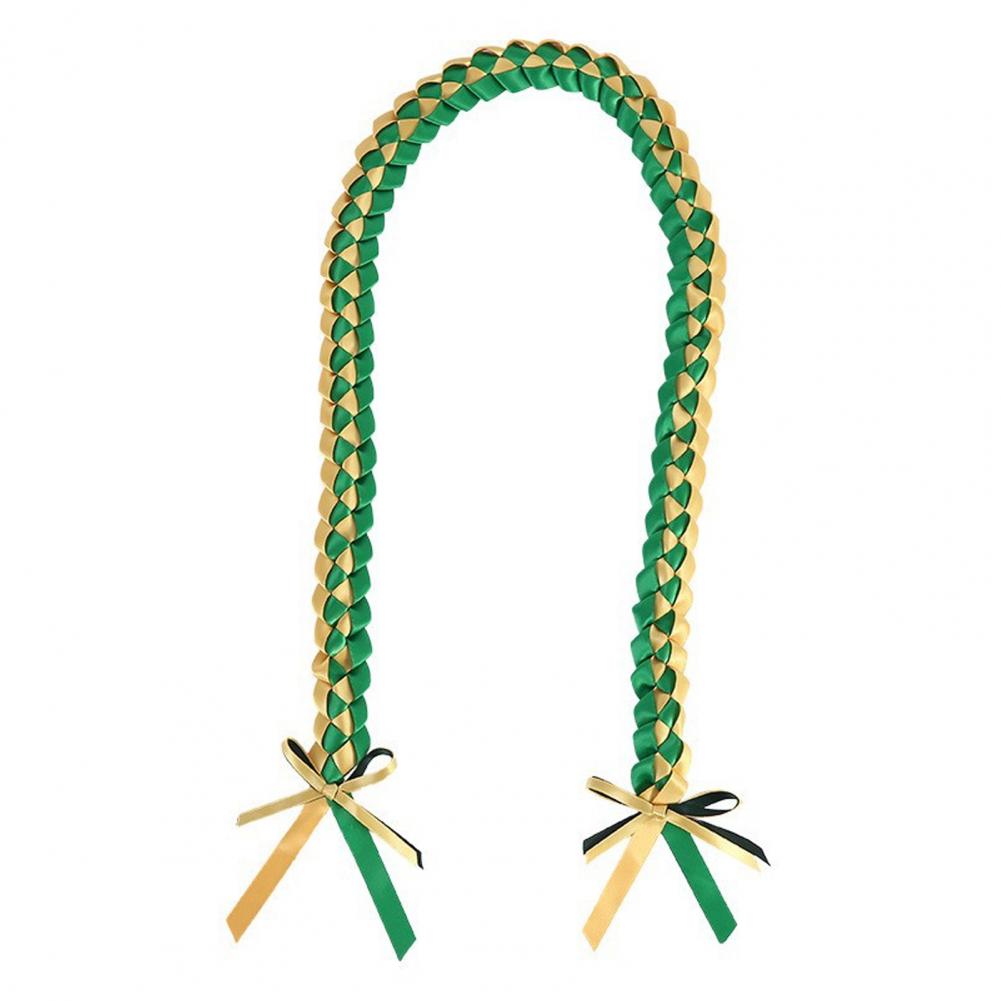 Braided Graduation Cords Graduation Lei Class of 2025 Graduation Accessories Handmade Lei Necklace Honor Cords Party Accessories