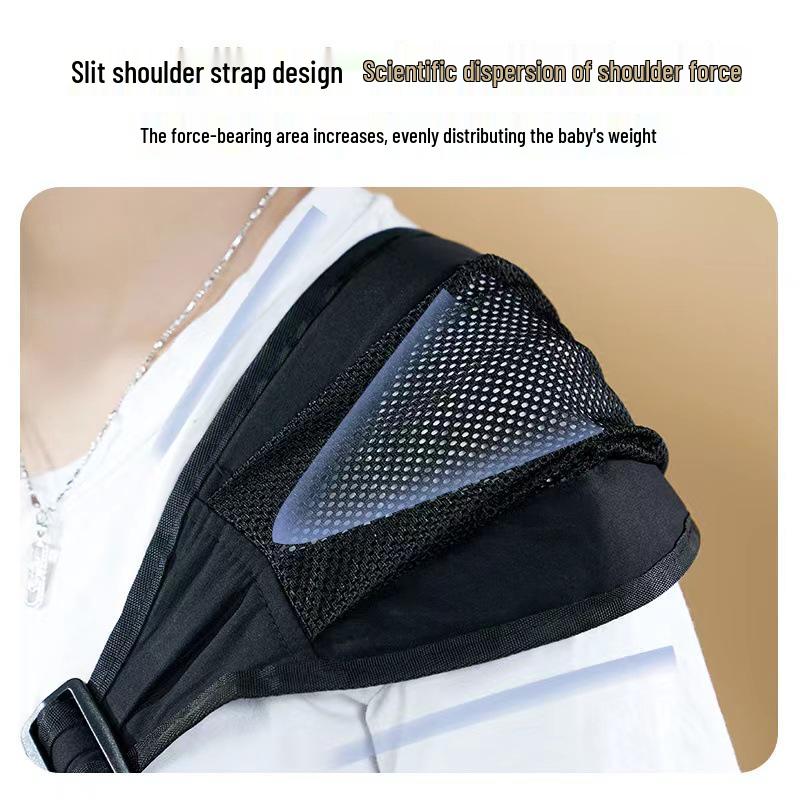 Certified Infant and Toddler Carrier with Waist Stool and Sling for Newborns