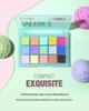 UCANBE 15-Color Macaron Matte Eyeshadow Palette for Beginners