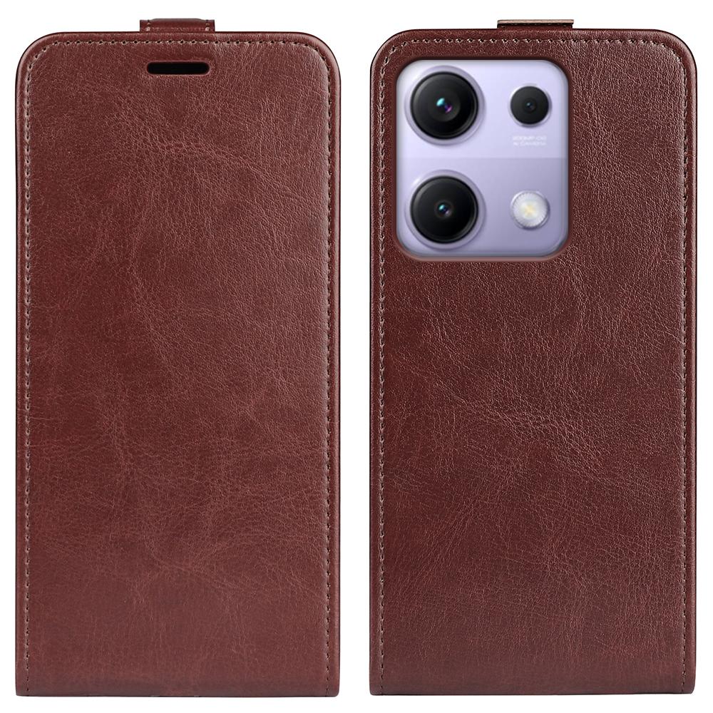 

For Xiaomi Redmi Note 14S 4G Case with Card Slots Vertical Flip Leather Phone Cover D