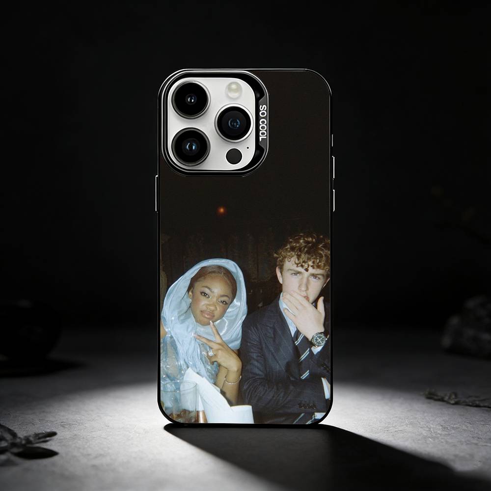 W-Walker and leah Phone Case For iPhone 17,16,15,14,13,12,11 Plus,Pro Max,XS,Colored silver phone case