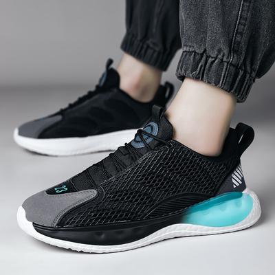 Autumn Spring Men's Tennis Sports Shoes Male Students Black White Walking Running Travel Casual Sneakers Cushioning Trainers