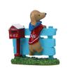 Sign Lawn Dog Resin Ornament For Garden Landscaping And Kids Gift Holiday