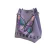 Korean Style Knitted Bucket Bag - Women's Fashion Versatile Handbag 2025