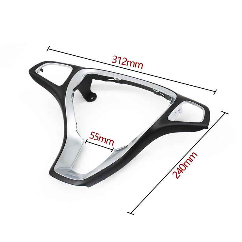 Car Interior Steering Wheel Frame Trim Cover Replacement For Mercedes Benz GLA GLC GLE GLS V Class W156 X253 W292 W166 W447 W448