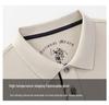 Mercerized Cotton Polo Shirt: Men's Summer Short Sleeve with Small Pony Logo