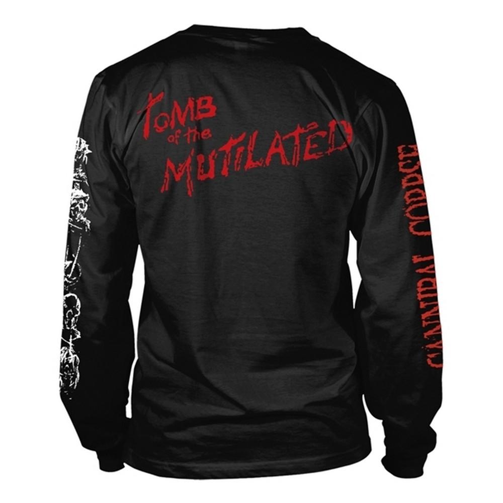 Cannibal Corpse Unisex Adult Tomb Of The Mutilated Langermet T-skjorte