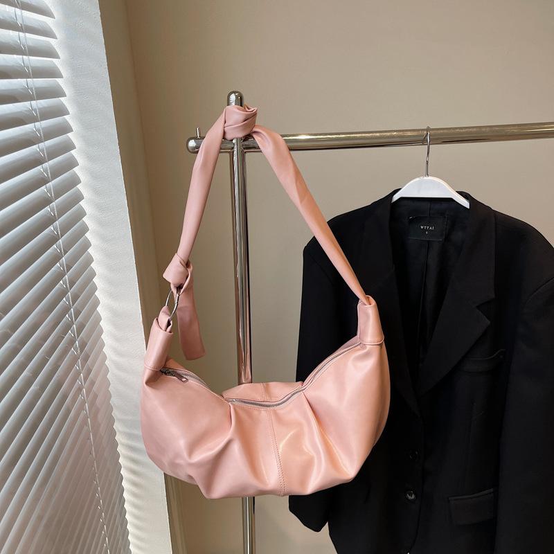 Premium Bag Women's New Fashion Casual Versatile Shoulder Bag Large Capacity Messenger Dumpling Bag