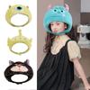 Cute Cartoon Three-eyed Plush Hat For Girls, Winter Warmth And Photo Prop
