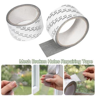 Self Adhesive Window Screen Repair Tape Anti Insect Mosquito Mesh Tape Mosquito Net Repair Tape