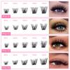 Cross-Border DIY Segmented False Eyelashes Set - 10 Rows for Daily Makeup