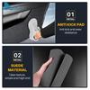Mocka Dörrskydd mot spark för Mazda 3 Axela BP 2019 2020 2025 2025 2025 2025 2025 LHD RHD Läder Kolfiber Matta Skydda Interiör