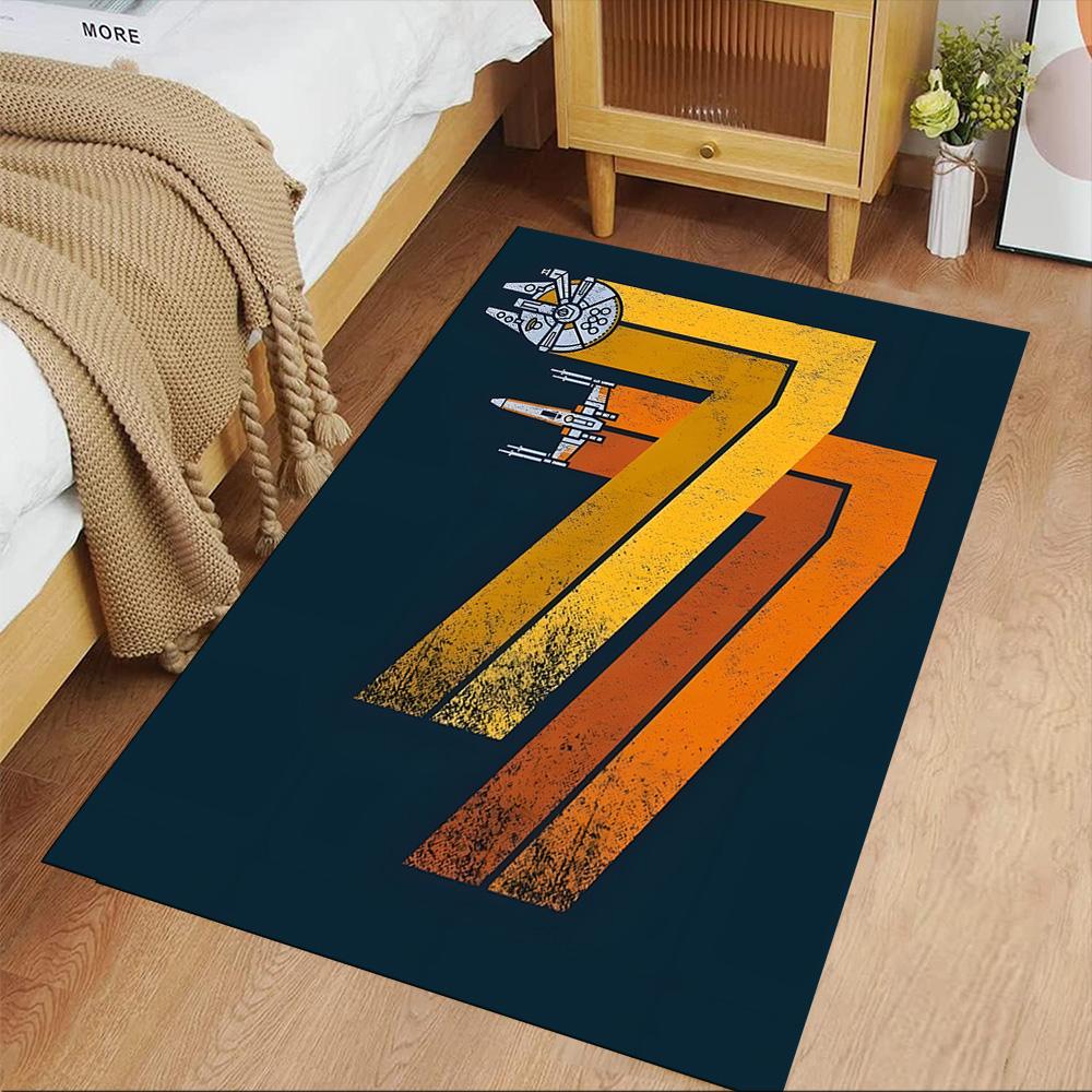 Star Wars Floor Rug Office Rug Design for Outdoor Balcony Study room Playrooms Antislip Carpet Office home decor