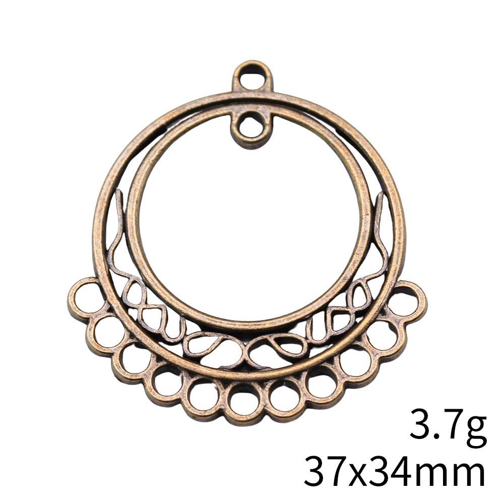 NewArrivals Jewelry Findings Angel Dream Catcher Earring Connector Accessories Parts Women's Bag Accessories For Women