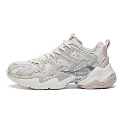 Full Score Low-Top Trendy Dad Shoes Women Sneakers White Gray 122018882-5