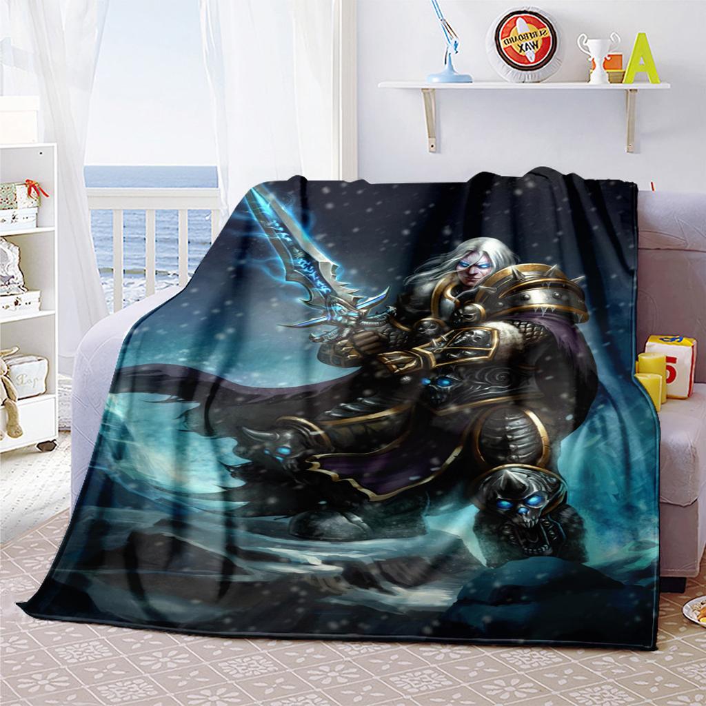 World of Warcraft Blanket Fantasy Creature Perfect All Seasons Soft Comfortable Sofa Office Nap Travel Festive Gift